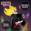  Фигурка подставка для геймпада/телефона Cable Guys Holdems: Супер Соник (Super Sonic) Еж Соник Классика (Sonic The Hedgehog Classic) (896699) 10 см 