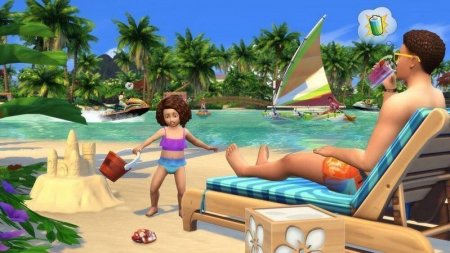 The Sims 4 +  The Sims 4:    (Island Living)   (Xbox One) 