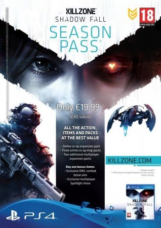  Killzone:    (Shadow Fall)   (Season Pass)   .   (PS4) Playstation 4