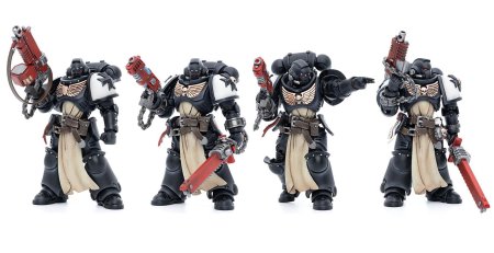   JoyToy:    1:18 (Primaris Crusader Squad 1:18)  40K   (Warhammer 40K Black Templars) (JT3617) 12 