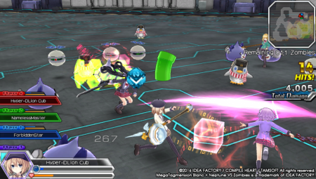 MegaTagmension Blanc + Neptune VS Zombies (PS Vita)