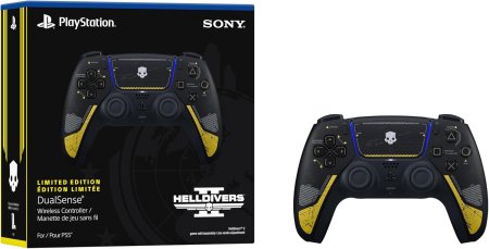 Геймпад беспроводной Sony DualSense Wireless Controller Helldivers 2 Limited Edition Оригинал (PS5)