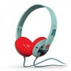 Гарнитура SKULLCANDY Uprock w/Mic бирюзовая/красная (PC)