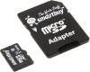 MicroSD Карта памяти 128Gb Smartbuy Class10 + SD адаптером (PC) 