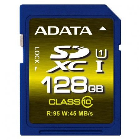 SDXC   128Gb A-Data Class 10 Premier Pro UHS-I U1 (PC) 