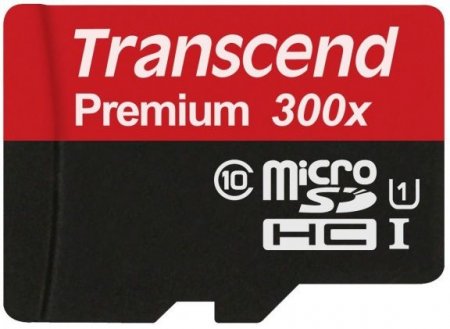 MicroSD   8GB Transcend Class 10 UHS-I 300x   (PC) 