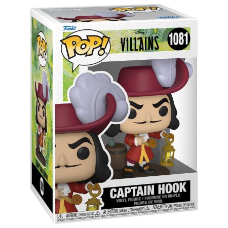 Фигурка Funko POP! Vinyl: Капитан Крюк (Captain Hook) Суперзлодеи Дисней (Disney Villains) ((1081) 57348) 9,5 см