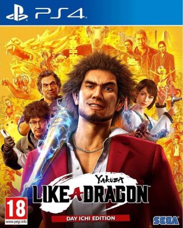  Yakuza: Like a Dragon Day Ichi Steelbook Edition (PS4) Playstation 4