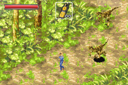 Jurassic Park 3: Dino Attack   (GBA)  Game boy