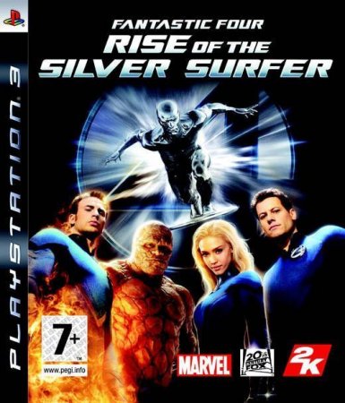   Fantastic 4 (IV) Four: Rise of the Silver Surfer (PS3)  Sony Playstation 3