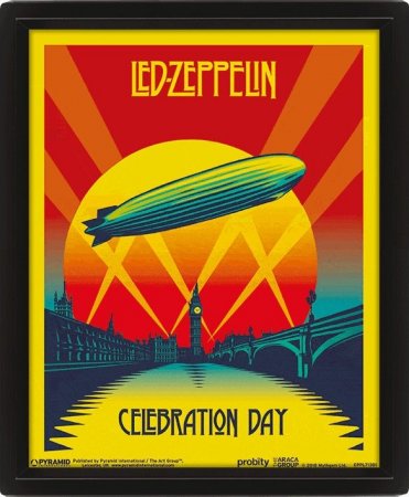   3D Pyramid:   (Celebration Day)   (Led Zeppelin) (EPPL71301) 25,4 