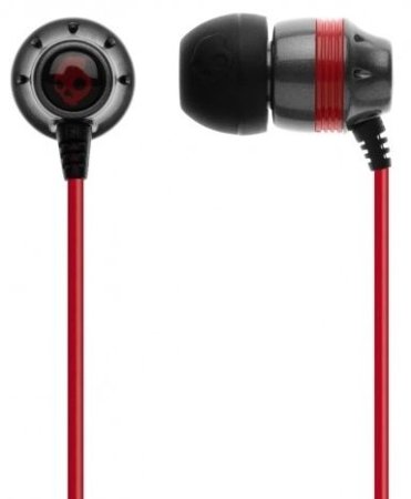 Гарнитура SKULLCANDY Ink'd 2.0, чёрная/красная (PC)