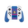 Подзаряжающий держатель для контроллеров Joy-Con Charging Grip DOBE Синий (Blue) (TNS-880) (Switch)