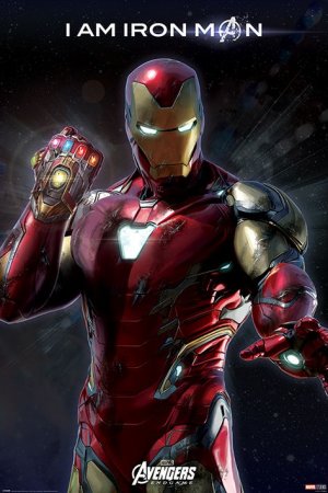   Maxi Pyramid: :  (Avengers: Endgame)  -   (I Am Iron Man) (PP34542) 91,5 