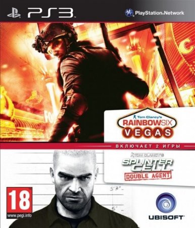 Tom Clancy's Splinter Cell: Double Agent ( ) + Rainbow Six Vegas (PS3) USED /