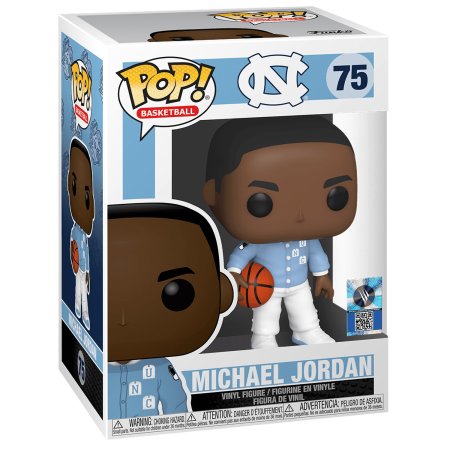 Фигурка Funko POP! Basketball: Майкл Джордан (Разминка) (Michael Jordan (Warm Ups)) Центральный университет Северной Каролины (UNC) ((75) 46803) 9,5 см