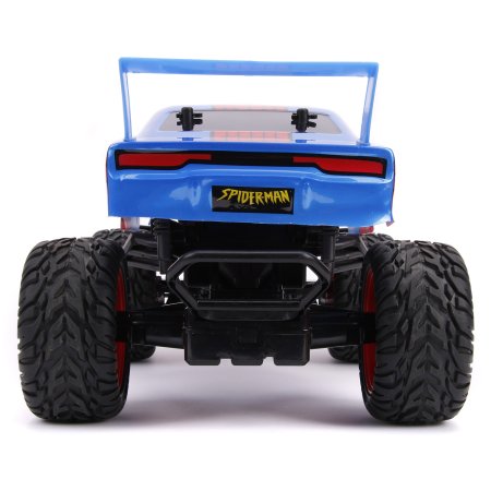  Р/У модель машинки Jada Toys Hollywood Rides: Дейтона Форд Раптор на Шасси (Daytona Ford Raptor Chassis) Человек Паук (Spiderman) (30761) 1:12