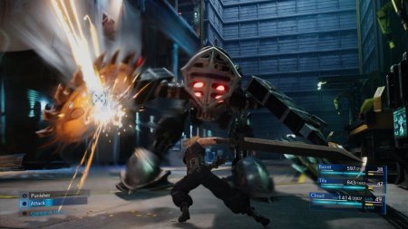 Игра Final Fantasy 7 (VII): Remake Deluxe Edition (PS4) USED Б/У Playstation 4