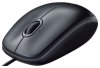 Мышь проводная Logitech B110 Черная (PC)