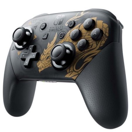Геймпад беспроводной Nintendo Switch Pro Controller (Monster Hunter Rise) (Switch)