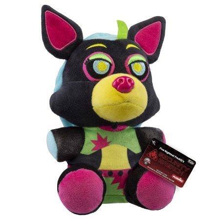 фигурки Фигурка плюшевая Funko Plush: Охранная Роксана Вольф (Security Roxanne Wolf) Пять ночей у Фредди (Five Nights at Freddy's) (59564) 18 см