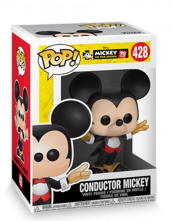  Funko POP! Bobble Vinyl:    (Conductor Mickey) (Mickey's 90th) (32186) 9,5 