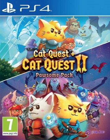  Cat Quest + Cat Quest 2 (II): Pawsome Pack (PS4) Playstation 4