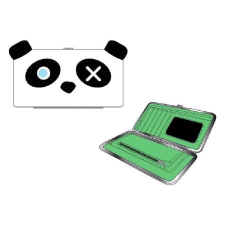 Кошелек Freaks And Friends Panda Hinge Wallet
