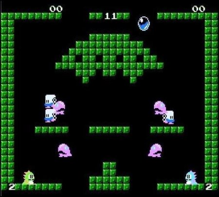 Сборник игр 4 в 1 (YH 8039) TOM AND JERRY+SNOW BROS+DOWN DEEP+BUBBLE (8 bit) для Денди 