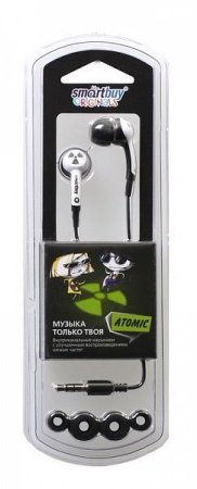 Наушники SmartBuy SBE-2900 Atomic, белые (PC)