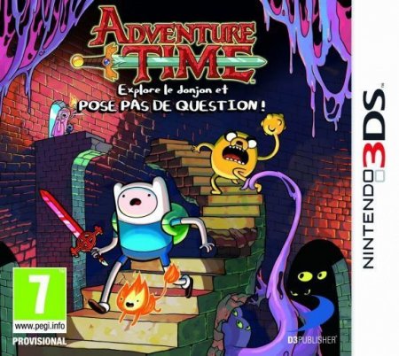   Adventure Time: Explore the Dungeon Because I Don't Know! (Nintendo 3DS)  3DS