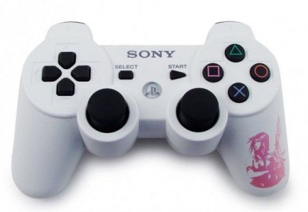   Sony DualShock 3 Wireless Controller White () Final Fantasy XIII (13)  (PS3) 