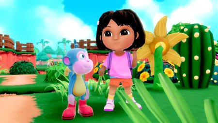 игра Дора: На помощь джунглям (Dora: Rainforest Rescue) (Switch) для Nintendo Switch
