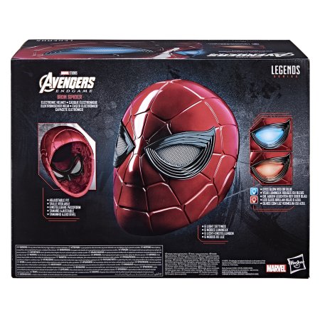  Шлем (Реплика) Hasbro: Человек Паук (Iron Spider Man Electronic) Марвел: Серия Легенд (Marvel: Legends Series) (F0201)