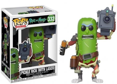  Funko POP! Vinyl:    (Rick and Morty)     (Pickle Rick with Laser) (27862) 9,5 