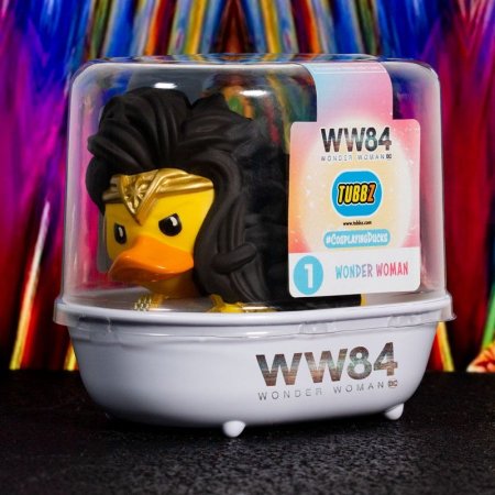Фигурка-утка Numskull Tubbz: Чудо-женщина (Wonder Woman) ДиСи (DC) 9 см Персонажи игр