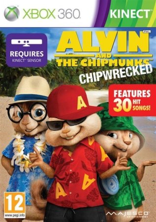 Alvin and The Chipmunks: Chipwrecked (Элвин и бурундуки 3) для Kinect (Xbox 360) USED Б/У