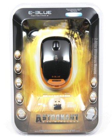 Мышь беспроводная E-BLUE Astronaut зелёная (PC) 