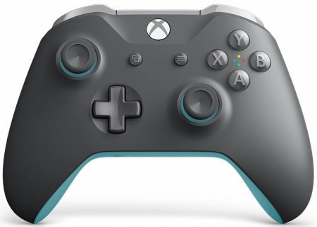   Microsoft Xbox One S/X Wireless Controller Rev 2 Grey/Blue (/)  (Xbox One) 