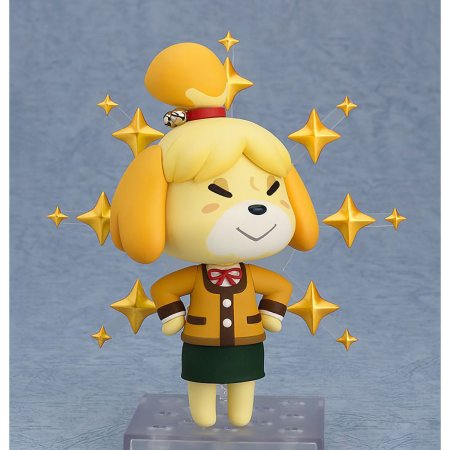 Фигурка Good Smile Company Nendoroid: Изабель зимняя одежда (Shizue Winter Uniform) Перекрёсток животных: С чистого листа (Animal Crossing: New Leaf) (4571368443663) 10 см  
