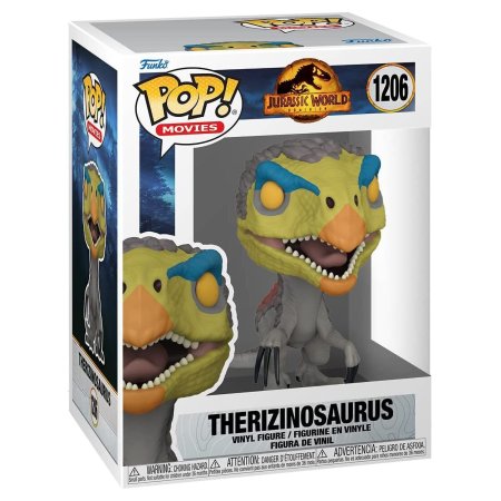 фигурки Фигурка Funko POP! Movies: Теризинозавр (Therizinosaurus) Мир Юрского периода: Господство (Jurassic World Dominion) (55293) 9,5 см