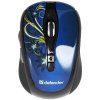 Мышь беспрводная DEFENDER To-GO MS-575 Nano, ночная орхидея (PC)