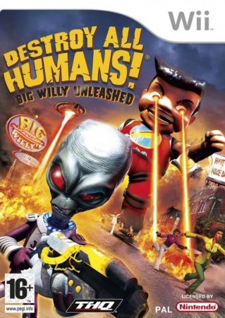   Destroy All Humans! 3 Big Willy Unleashed (Wii/WiiU)  Nintendo Wii 