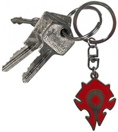 Брелок ABYstyle: Орда (Horde) Вселенная Варкрафт (World of Warcraft) (ABYKEY197) 3,8 см