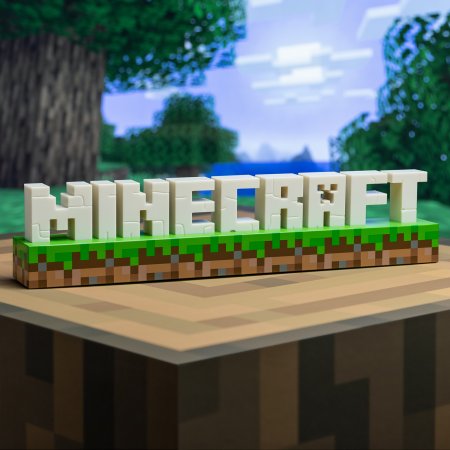  Светильник Paladone: Лого (Logo) Майнкрафт (Minecraft) (PP8759MCF)