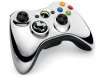 Геймпад беспроводной Wireless Controller для Xbox 360 Chrome Silver (Хромированный серебряный) Оригинал (Xbox 360) 