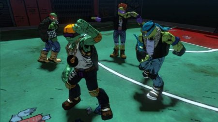 TMNT Teenage Mutant Ninja Turtles (Черепашки Ниндзя): Mutants in Manhattan (Xbox 360) USED Б/У