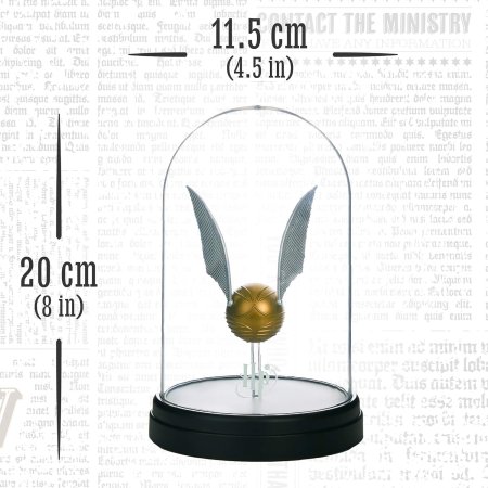  Светильник Paladone: Золотой снитч (Golden Snitch) Гарри Поттер (Harry Potter) (PP3906HPV5-035349) 20 см