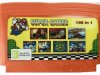 Сборник игр 108 в 1 SUPER MARIO / DR MARIO / CONTRA / 90 TANK / TURTLES / DONKEY KONG 1-3 / STREET FIGHTER / BOMBER