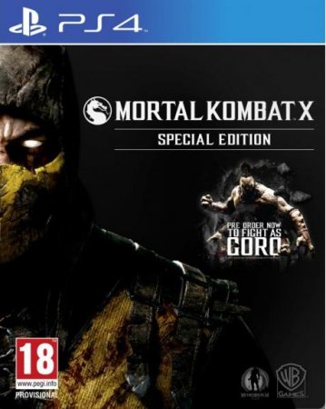  Mortal Kombat 10 (X)   (Special Edition)   (PS4) Playstation 4